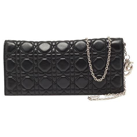 dior cannage clutch